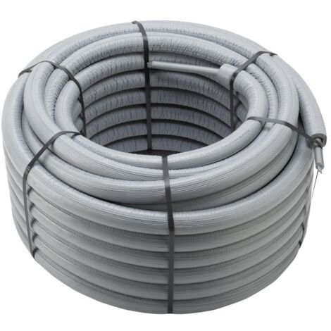 Viega Rohr Raxofix 5302.4 mit 13mm Dämmung in 20x2,8mm Kunststoff grau