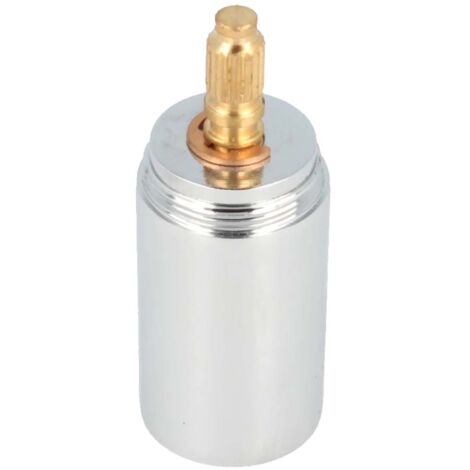 JS Verlängerung 40 mm für UP-Ventil und Montageblock, Messing verchromt