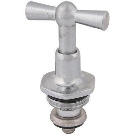 JS KNEBEL-OBERTEIL MIT O-RING     DN20, 3/4", POLIERT VERCHROMT