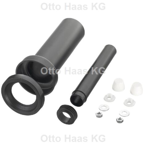 Haas Wand-WC-Anschlussgarnituren - 300 mm lang, verschweißbar DN 110/110 (1/2)