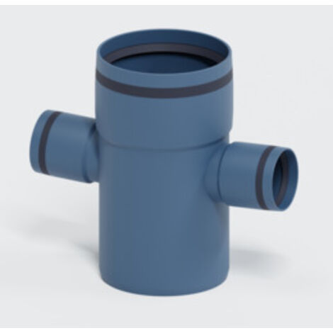 Poloplast POLO-KAL XS-Rohr PKXDA Abzweig Doppelabzweig 110/50/87,5° 102255