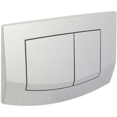 TECEambia WC-Betätigungsplatte für Zweimengentechnik chrom matt