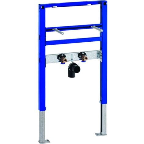 Geberit Duofix Waschtisch-Element 820 - 980 mm, für Einlocharmatur, Bauhöhe 980/820 mm