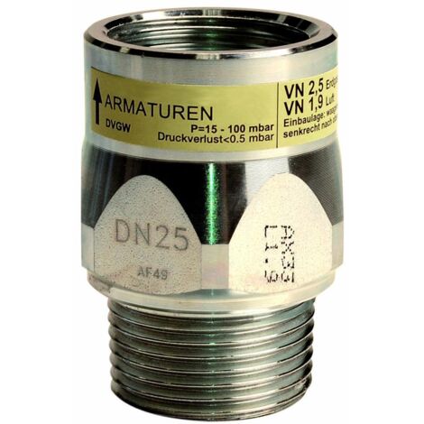 Gasströmungswächter Typ K AG x IG DN 32, 10,0 m3/h