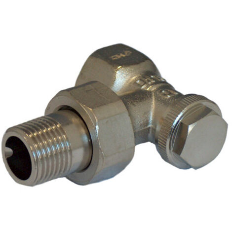 Oventrop Heizkörper-Verschr. Combi 3 DN 20, Eck, Messing vernickelt