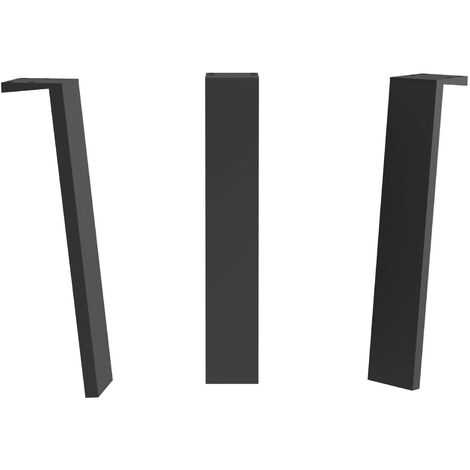 2er Set Füße KLIM 230mm Schwarz (1/2)
