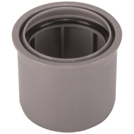 airfit Superkurz-Reduzierstück DN 50x40aus PP, grau