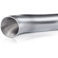 Rokaflex Alu-flex Rohr 5000mm gestaucht 1,2 Meter DN 100