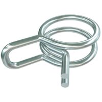 Sauermann Doppeldrahtklemme Ø 10 mm (3/8'') - Set mit 25 Stk.