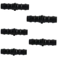 Sauermann Schlauchverbinder - gerade Ø 10 mm (3/8'') - Set mit 5 Stk.