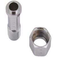 Wasserzählerverschraubung 3/4" verchromt, mit Dichtung p. Stück