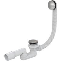 Alcadrain Ablaufgarnituren - Badewannen-Ab- und Überlaufgarnitur, Länge 570 mm, Click-Clack, chrom A507CKM