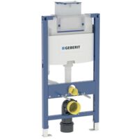 Geberit Duofix Montageelement Wand-WC 98 mit Omega UP-Spülkasten,