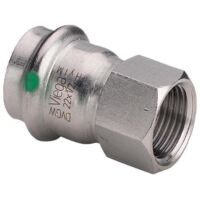 VIEGA Übergangsstück IG Sanpress Inox Edelstahl 22mmx1/2"