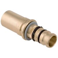 Geberit Mepla Übergang auf Geberit Mapress, mit Einschubende, d 32mm, d1 28mm, Rotguss bleifrei