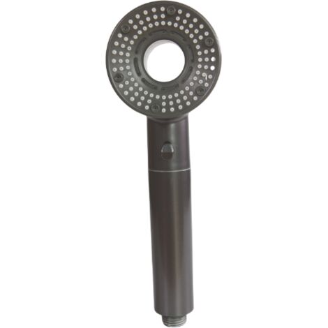 VENTEO - Pommeau De Douche Haute Pression Pommeau De Douche Anti Calcaire Pommeau De Douche Filtrant Avec Bouton Pression Équipement Sanitaire Salle De Bain (1/5)