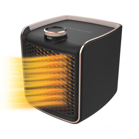 Venteo - Chauffage Compact Handy Heater 1200W - Chauffage Céramique au Cuivre - Silencieux (1/2)