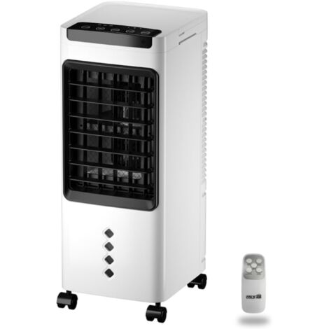 VENTEO - Refroidisseur d'air portable 3 en 1 - Refroidisseur, humidifie et purifie, climatiseur évaporatif, basse consommation 60 W, humidificateur portable, minuteur, télécommande, 3 vitesses (1/5)