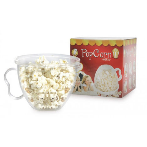 PopCorn Maker - Venteo - Bol à pop corn - 3 minutes chrono - Facile d'utilisation - Rapide
