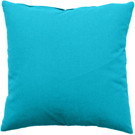 Homemaison – Coussin déhoussable effet Bachette 40 x 40 cm – Housse 100% coton panama – Rembourrage polyester 350g – Lavable à 30°C