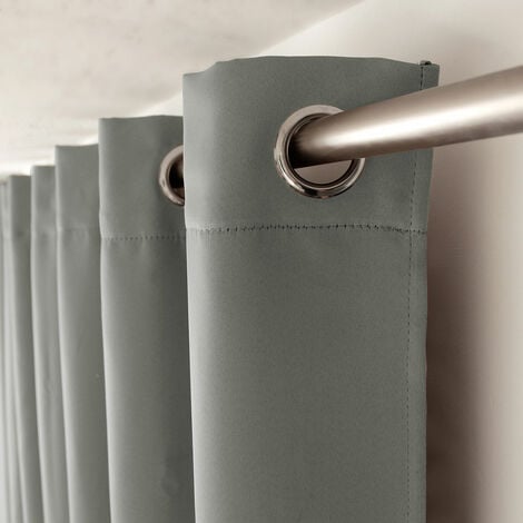 Rideau occultant OBSKUR 300 x 240 cm coloris GRIS