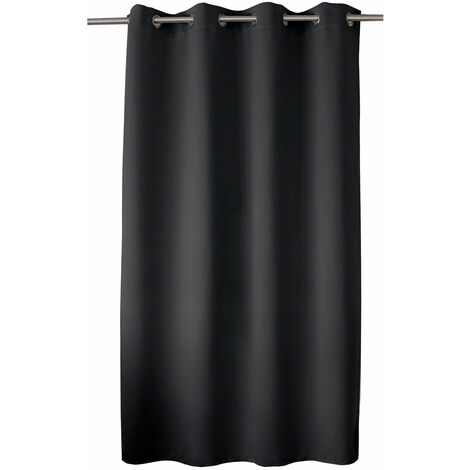 Rideau occultant OBSKUR 140 x 180 cm coloris GRIS FONCE
