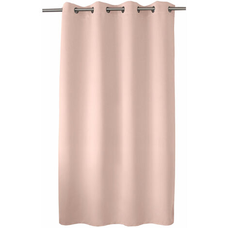 Rideau occultant OBSKUR 140 x 180 cm coloris VIEUX ROSE