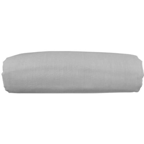 Drap Plat Privacy 180X290 100% coton 57 Fils TODAY Gris Zinc