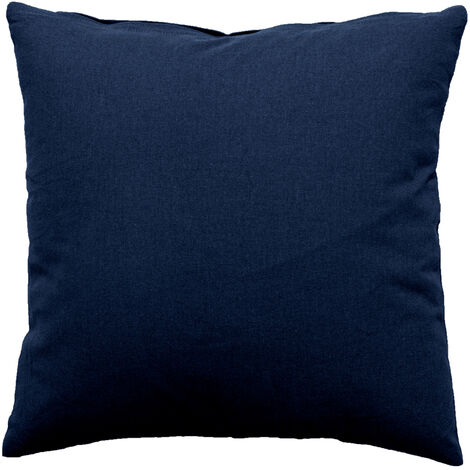Homemaison – Coussin déhoussable effet Bachette 40 x 40 cm – Housse 100% coton panama – Rembourrage polyester 350g – Lavable à 30°C