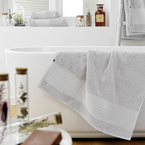 Serviette de bain coton bio (30 x 50 cm) Garance Terracotta - Linge