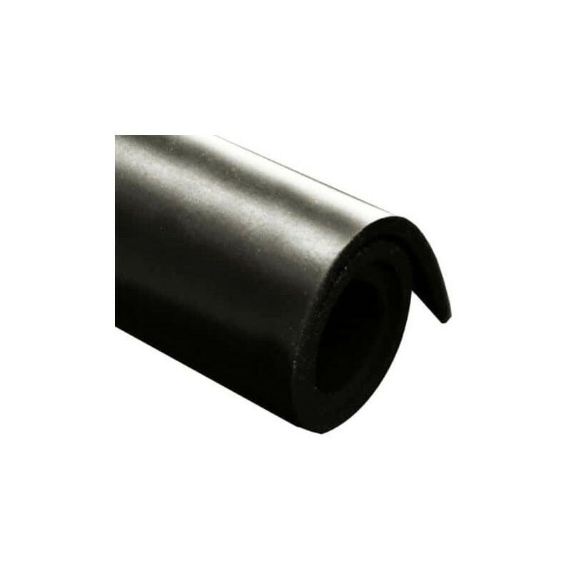 Plaque caoutchouc EPDM noire, 1.2m x 1.2m x 1.5mm ( Prix pour 1 )