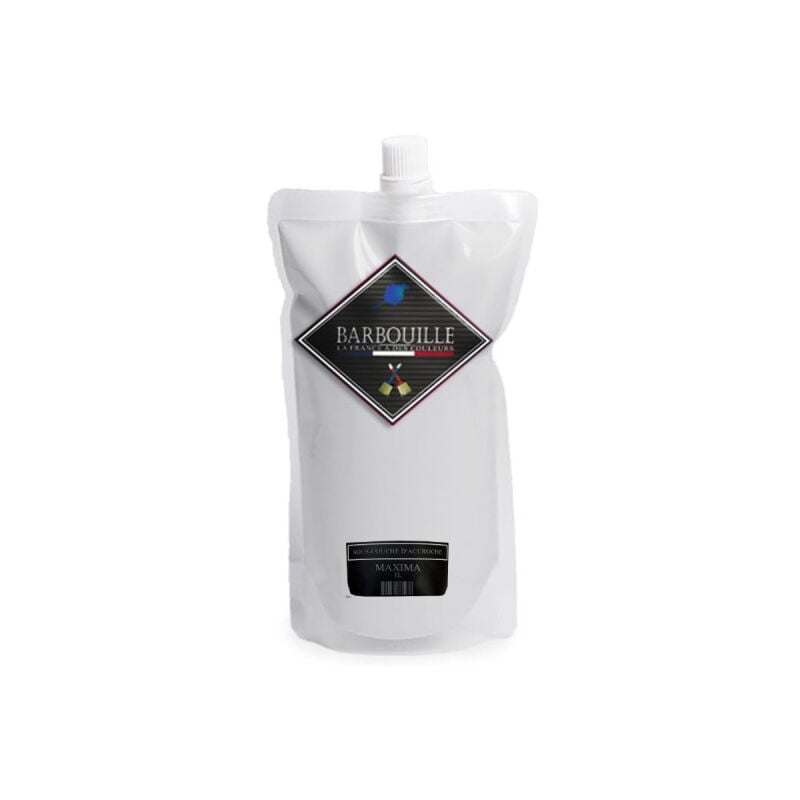 Sous couche d'accroche pour supports difficiles BARBOUILLE - 1L - Blanc Maxima