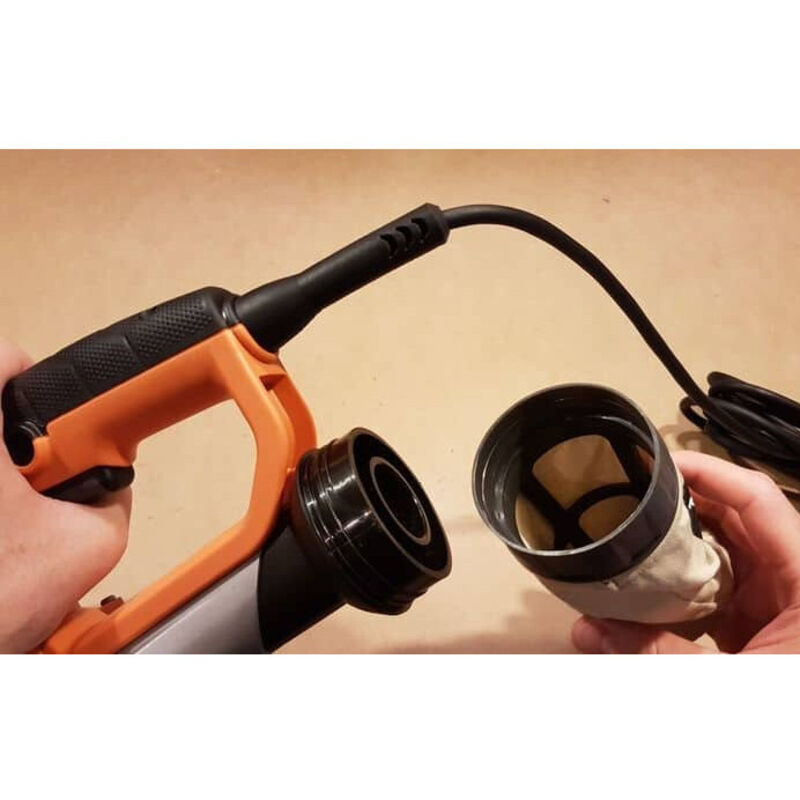 AEG Ponceuse Excentrique EX150ES 440W – 150 Mm, Variateur 4000-10000 Tr/min, 2 Amplitudes 3.2/6.4 Mm, Démarrage Progressif