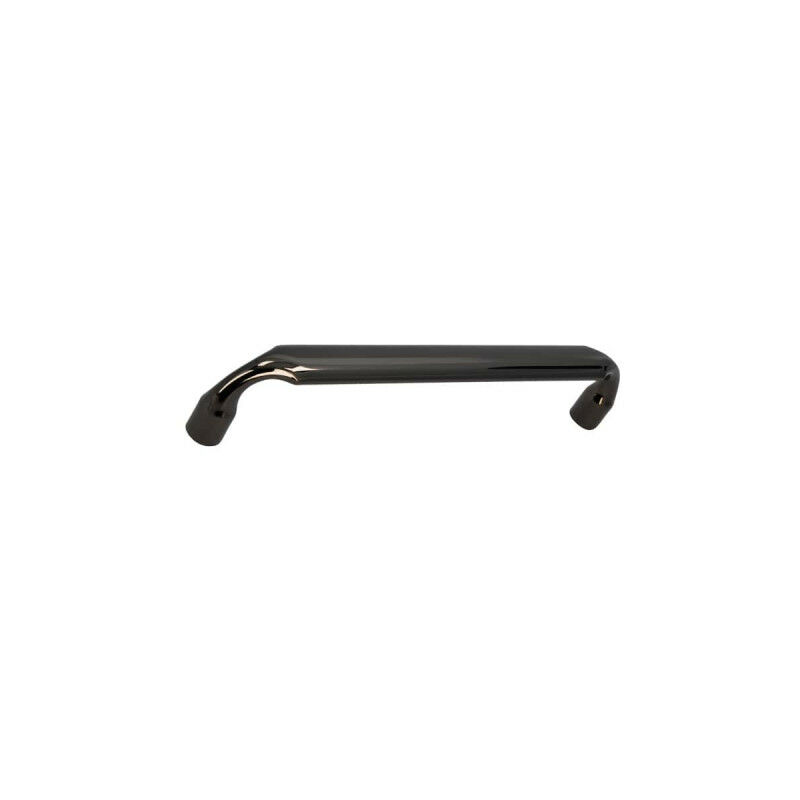 Poignée pour meuble SIRO Zamak - 258 x 138 mm - Chrome noir brillant