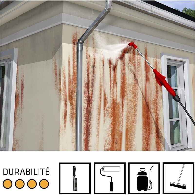 Traitement algicide et fongicide SIKA - Sikagard-126 Stop Rouge - 20L 4