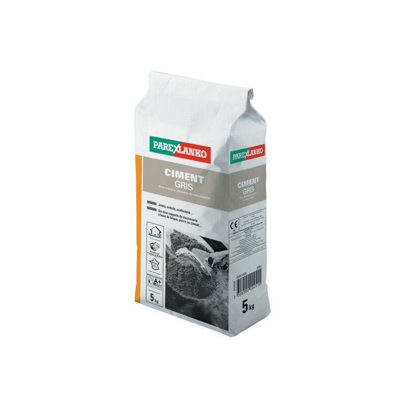 Ciment PAREXLANKO - Gris - 5kg - 02837