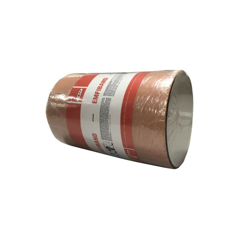 Bande d'étanchéité autocollante à froid ocre EMFI 22,5cm x 10 m