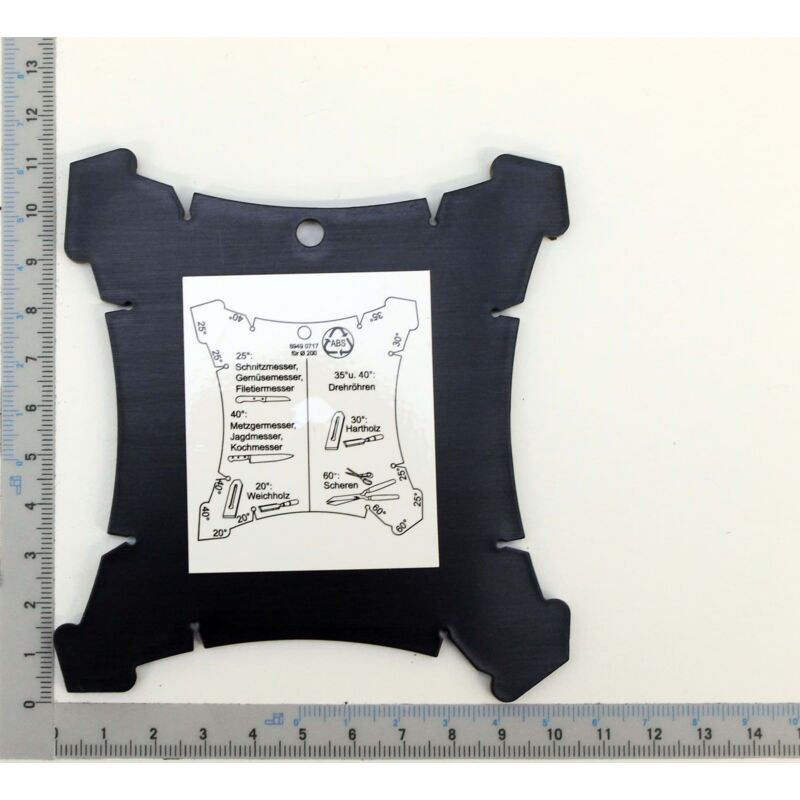 Scheppach - Positionneur d'angle - Guide d'angle 200 - Effectuer l'affûtage de vos outils avec le bon angle - Pour Tiger5000s