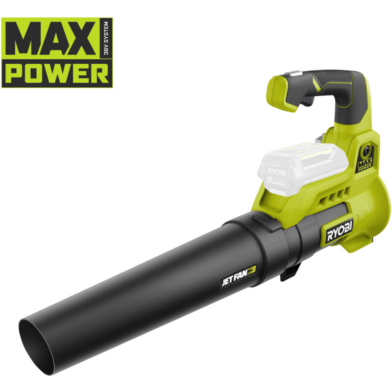 Souffleur à Batterie Ryobi OBL18JB 18V - 160 Km/h - Sans Batterie Ni Chargeur
