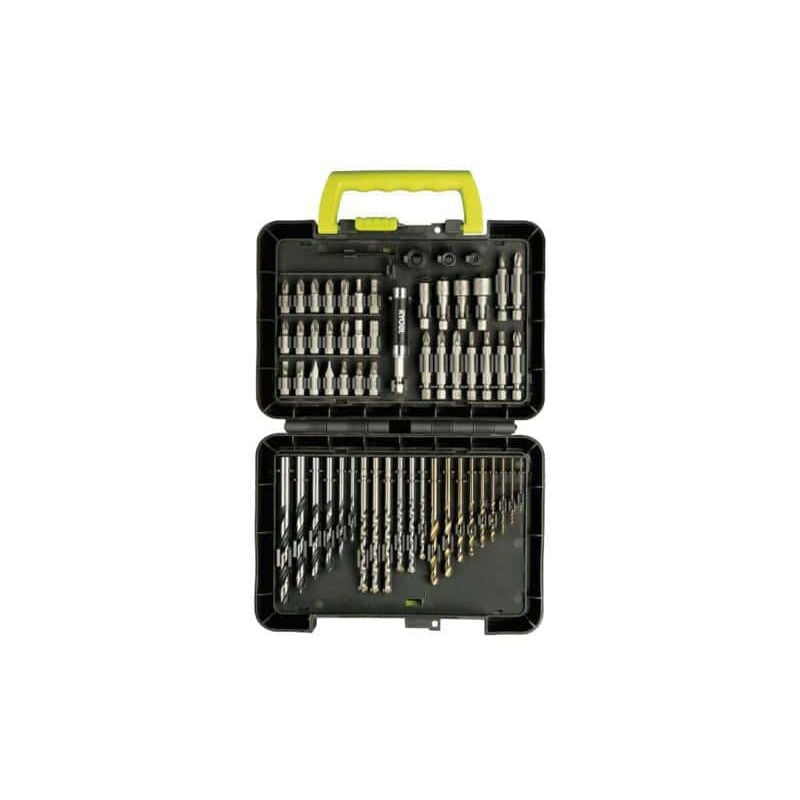 RYOBI Coffret 60 accessoires - perçage et vissage RAK60DDF