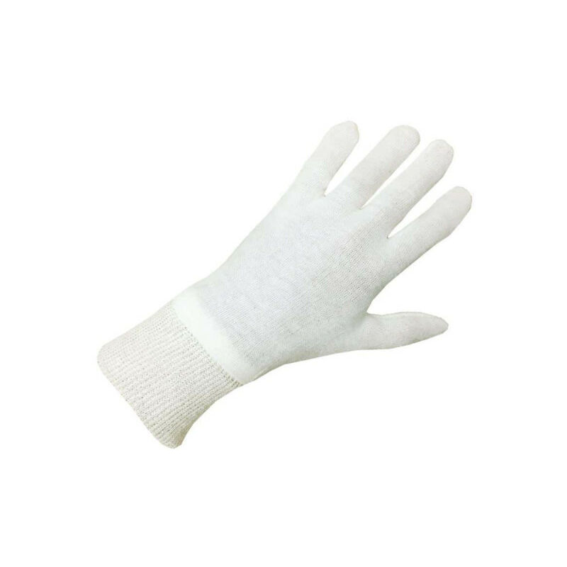 Gants En Peau Beige Taille 7,5 - Classiques Et Souples - Occasion