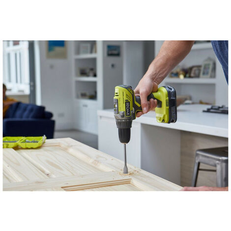 Perceuse-visseuse Sans Fil Ryobi R18DD2-0 18V - Mandrin Auto-serrant 10mm, Lumière LED - 9