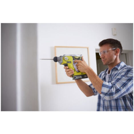 RYOBI Marteau perforateur 18V One+ - 1 batterie LithiumPlus 2.5Ah - 1 chargeur rapide R18SDS-125S