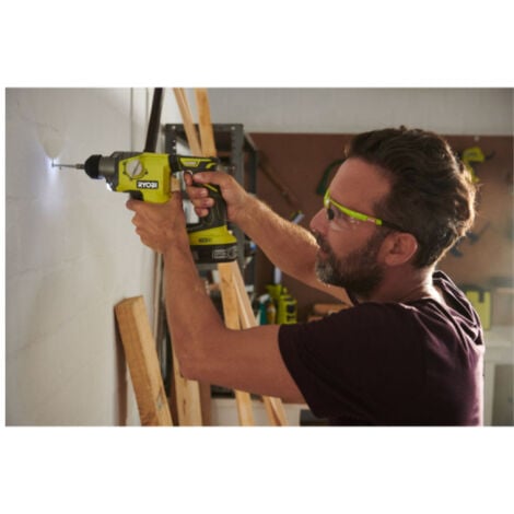 RYOBI Marteau perforateur 18V One+ - 1 batterie LithiumPlus 2.5Ah - 1 chargeur rapide R18SDS-125S
