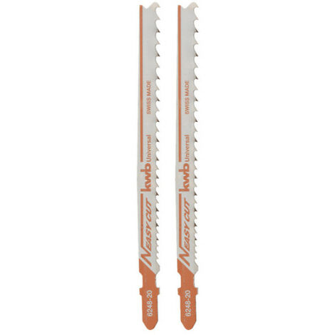 Lot de 2 lames universelle de scie sauteuse KWB (1/2)