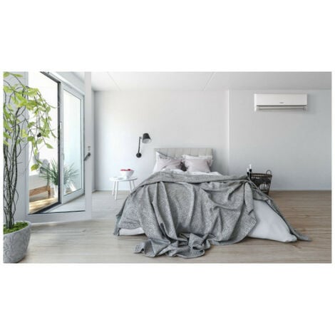 Pack Climatiseur reversible bi-split AIRTON - A Poser Soi-meme - 2500W - 2500W - Readyclim 2x4M