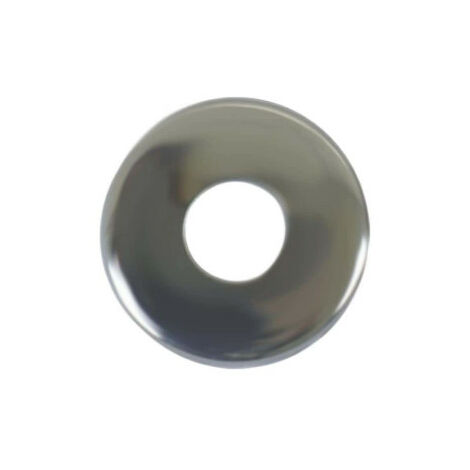 Rosaces rondes batteuses diamètre 20 - inox 304 brillant x2