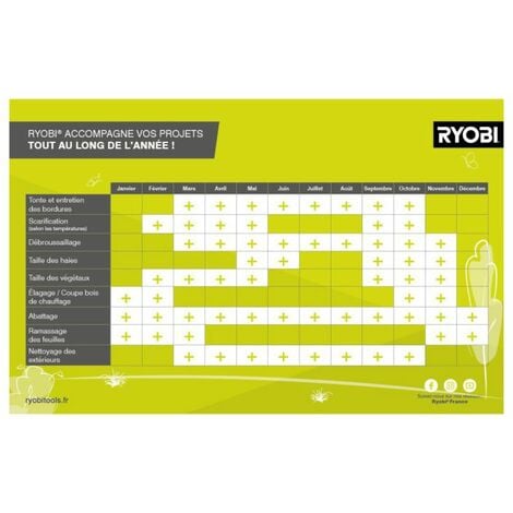 Batterie Lithium+ 36V RYOBI - 4.0Ah - RY36B40B - Espace Bricolage