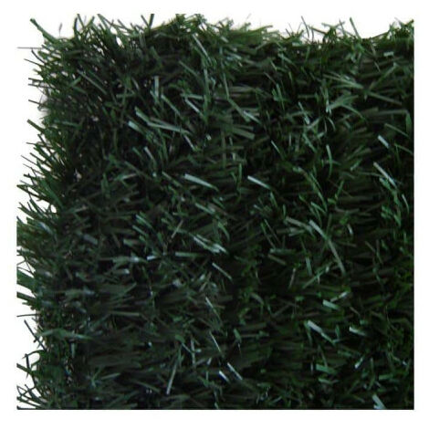 Lot de 12 rouleaux haie artificielle JET7GARDEN 2x3m - vert sapin - 126 brins ULTRA (1/2)