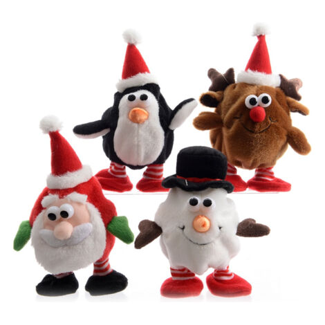 Figurine de noël 13x10x16cm modèles assortis (1/2)